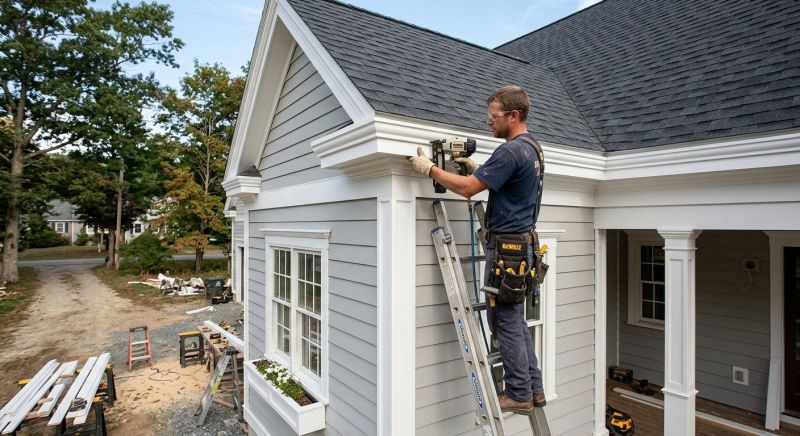 Aluminum Trim Installation in Overland Park, KS