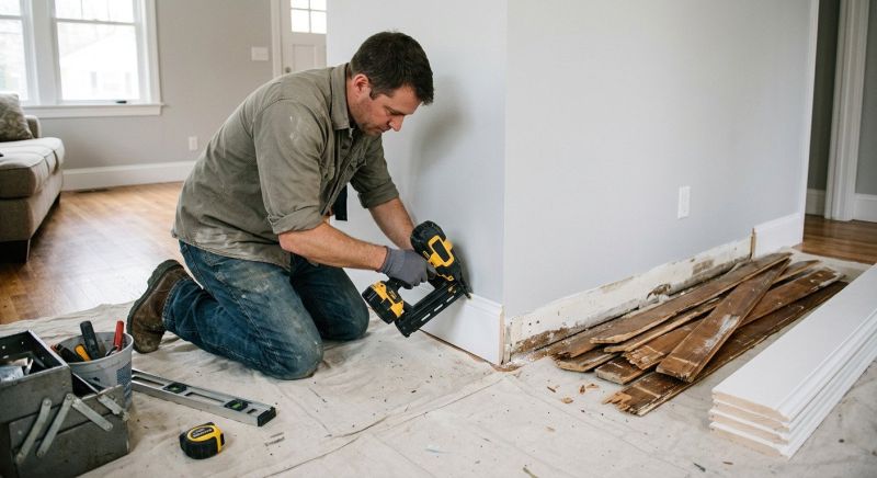 Baseboard Remodeling in Wilmington, NC