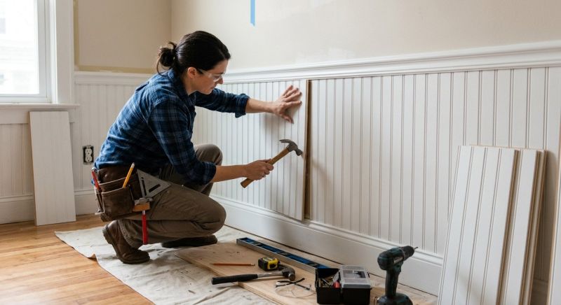 Beadboard Installation in Kansas City, KS
