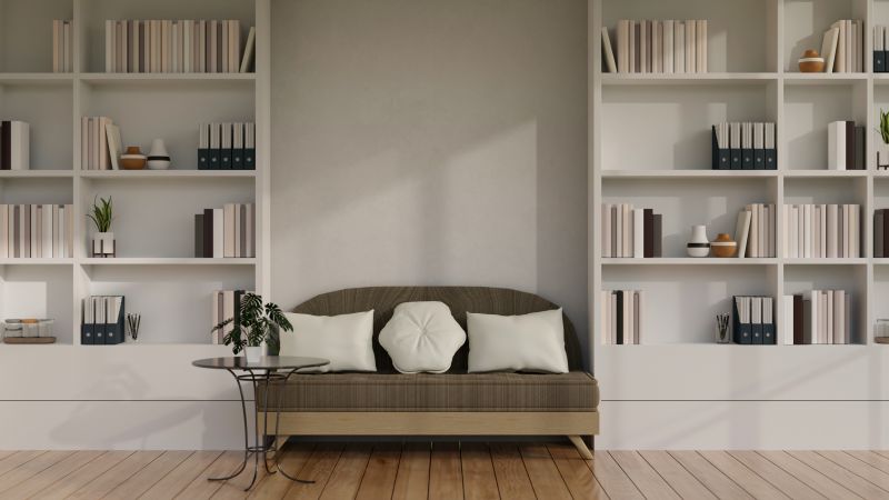 Built In Bookcase Installation in Raleigh, NC