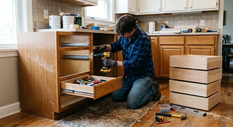 Cabinet Restyling in Dayton, OH