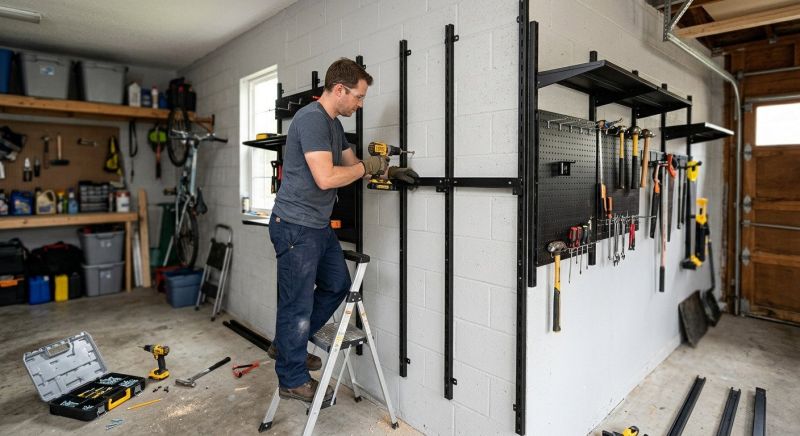 Ceiling Rack Installation in Charlotte, NC