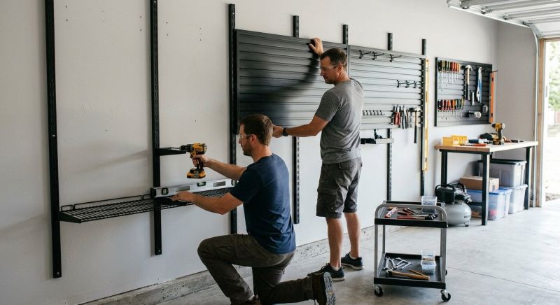 Ceiling Rack Installation in Fairfax, VA