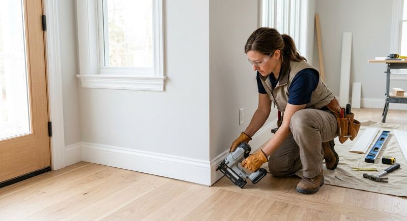 Chair Rail Installation in Kansas City, KS