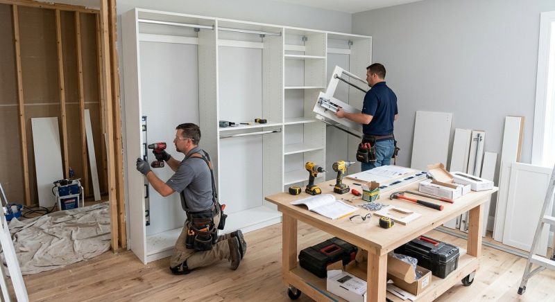 Closet Shelving Installation in Raleigh, NC