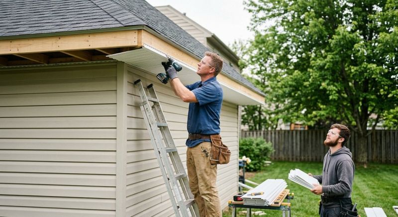 Deck Ceiling Installation in Olathe, KS