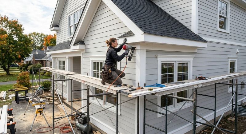 Exterior Trim Work in Overland Park, KS
