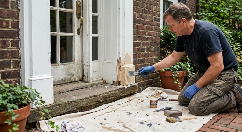 Exterior Window Molding Repair in Wilmington, NC