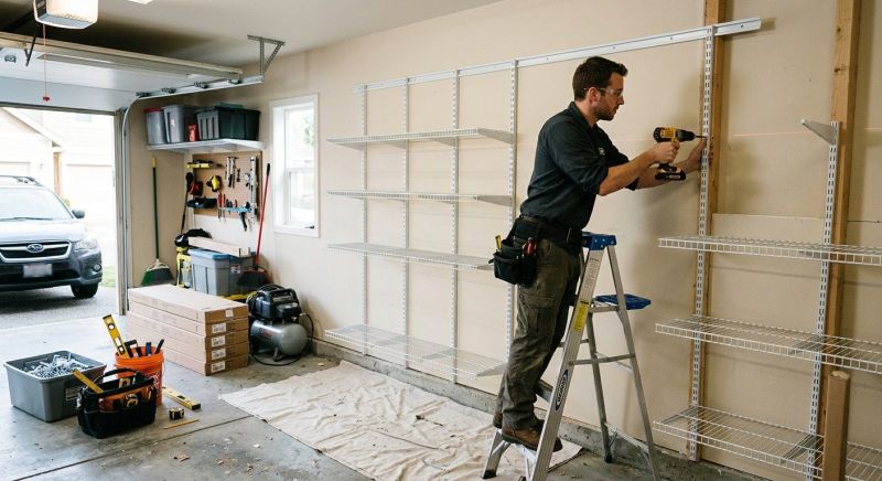Garage Shelves Installation in Montgomery County, MD