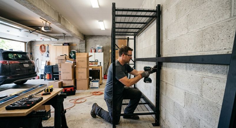 Garage Tool Rack Installation in Montgomery County, MD