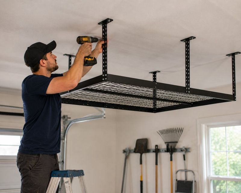 Garage Tool Rack Installation in Alexandria, VA