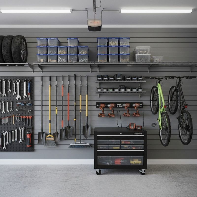 Garage Tool Rack Installation in Prince Georges County, MD