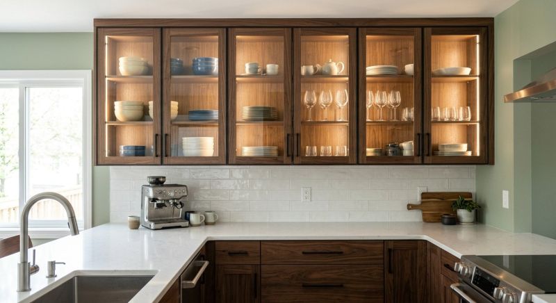 Glazed Cabinets Installation in Indianapolis, IN