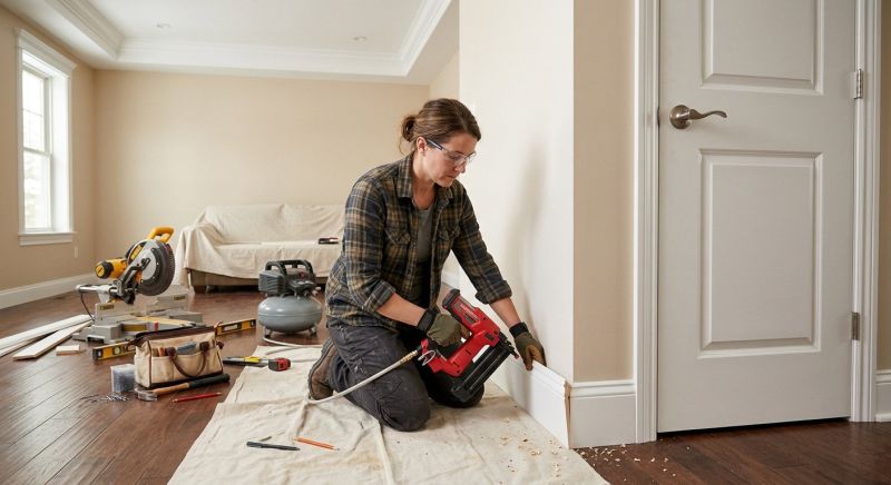 Interior Trim Work in Kansas City, KS