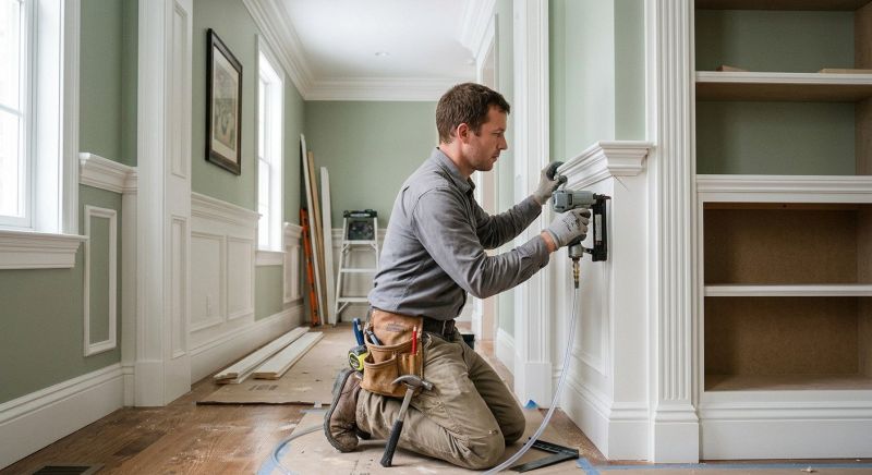 Interior Trim Work in Wilmington, NC