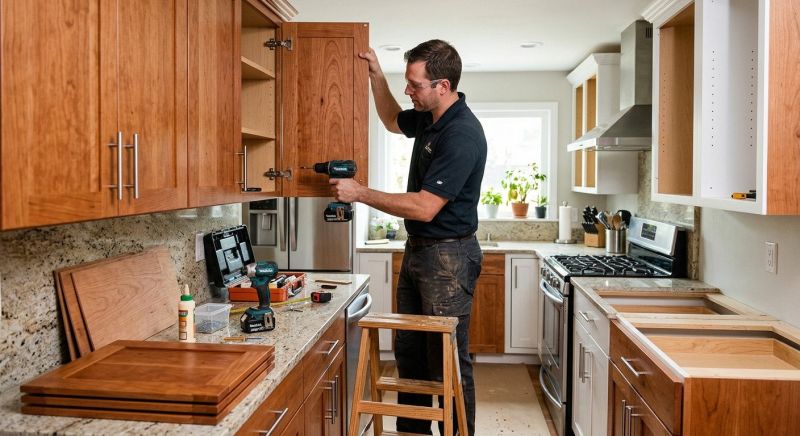 Kitchen Cabinets Refacing in Indianapolis, IN