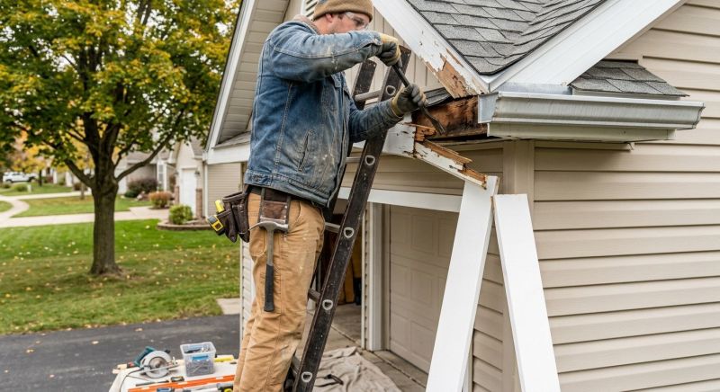 Metal Fascia Repair in Overland Park, KS
