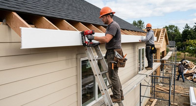 Roof Fascia Installation in Alpharetta, GA