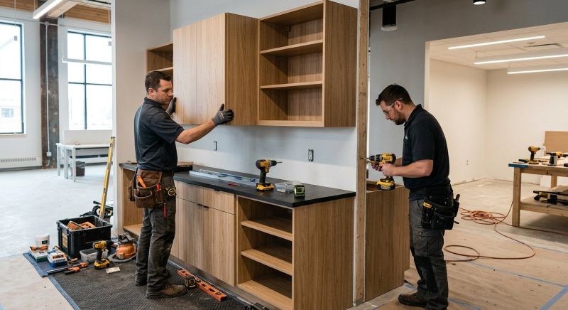 Rustic Cabinets Installation in Dayton, OH