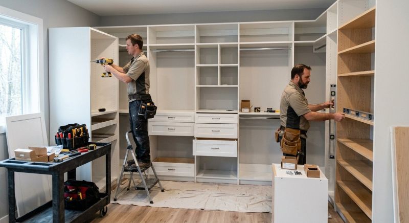 Walk In Closet Installation in Charlotte, NC